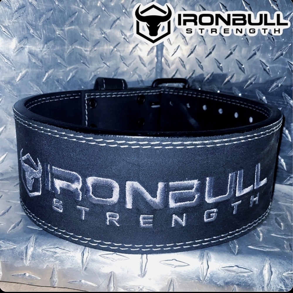 Iron Bull Strength Black Weightlifting Belt